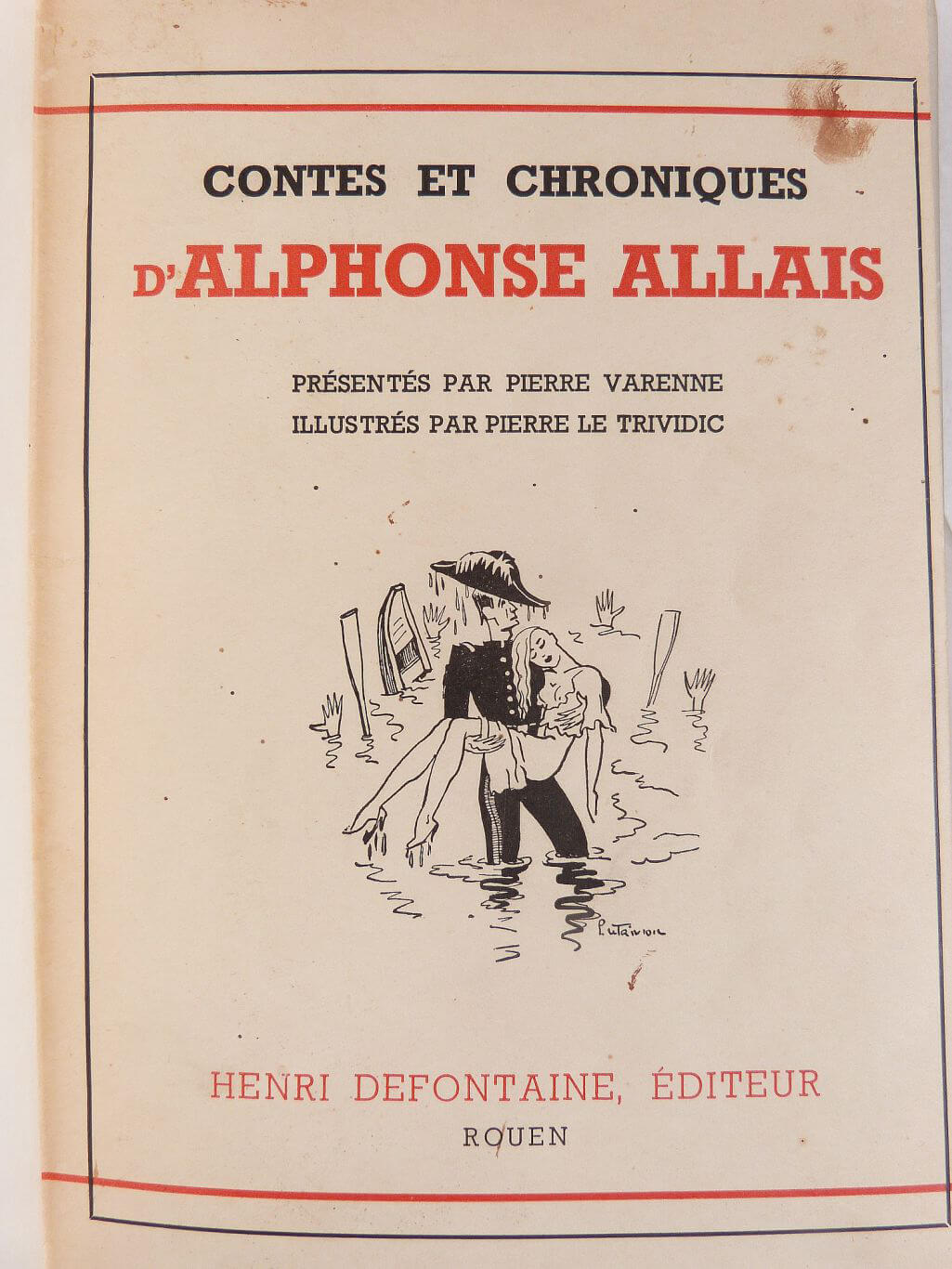 Contes et chroniques d'Alphonse Allais