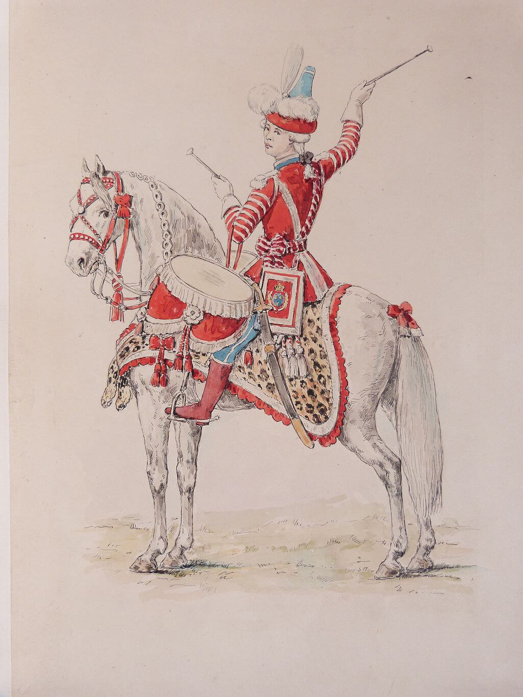 Les Hussards. Les Vieux Régiments, 1692-1792