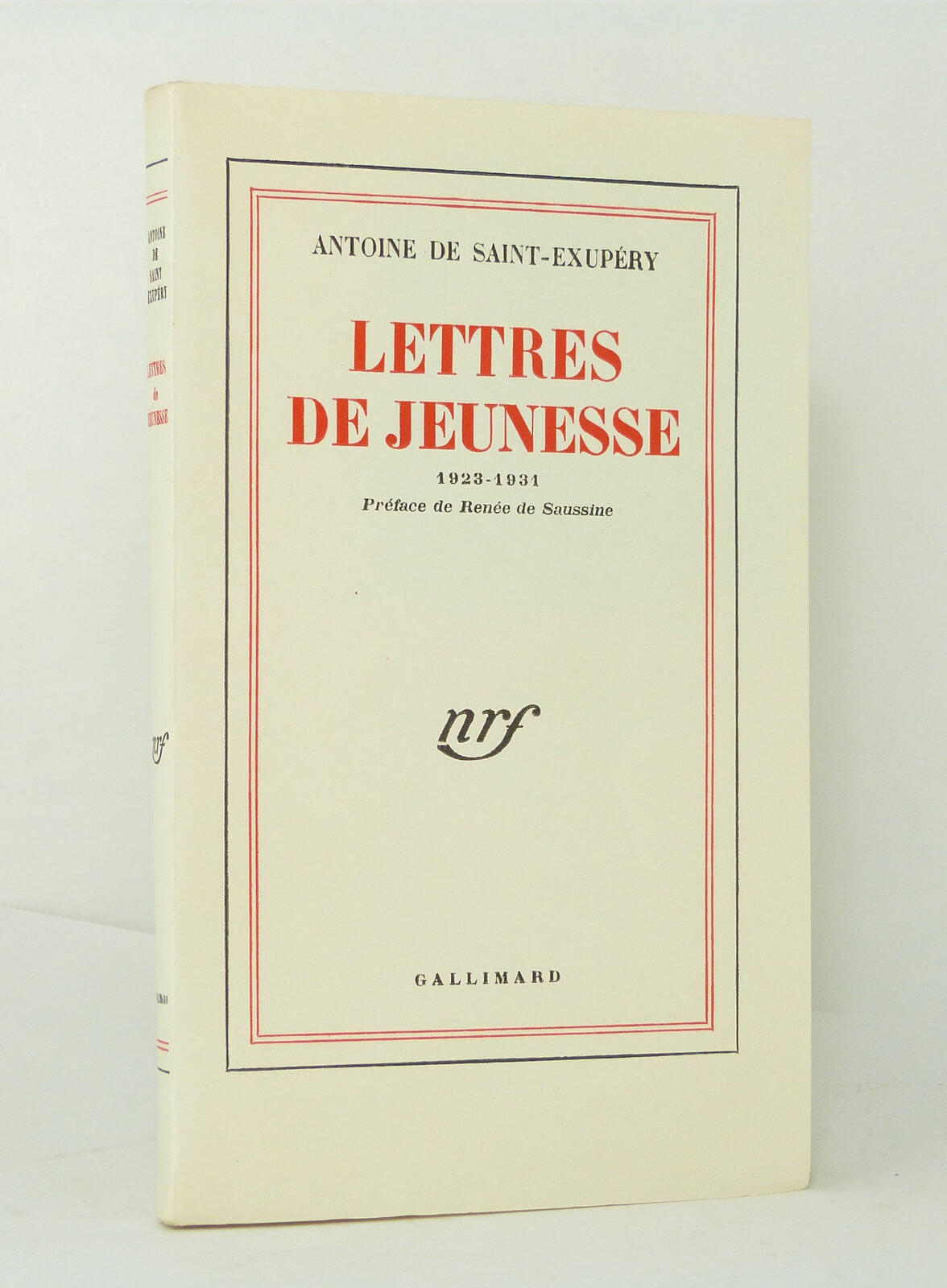 Lettres de jeunesse (1923-1931)