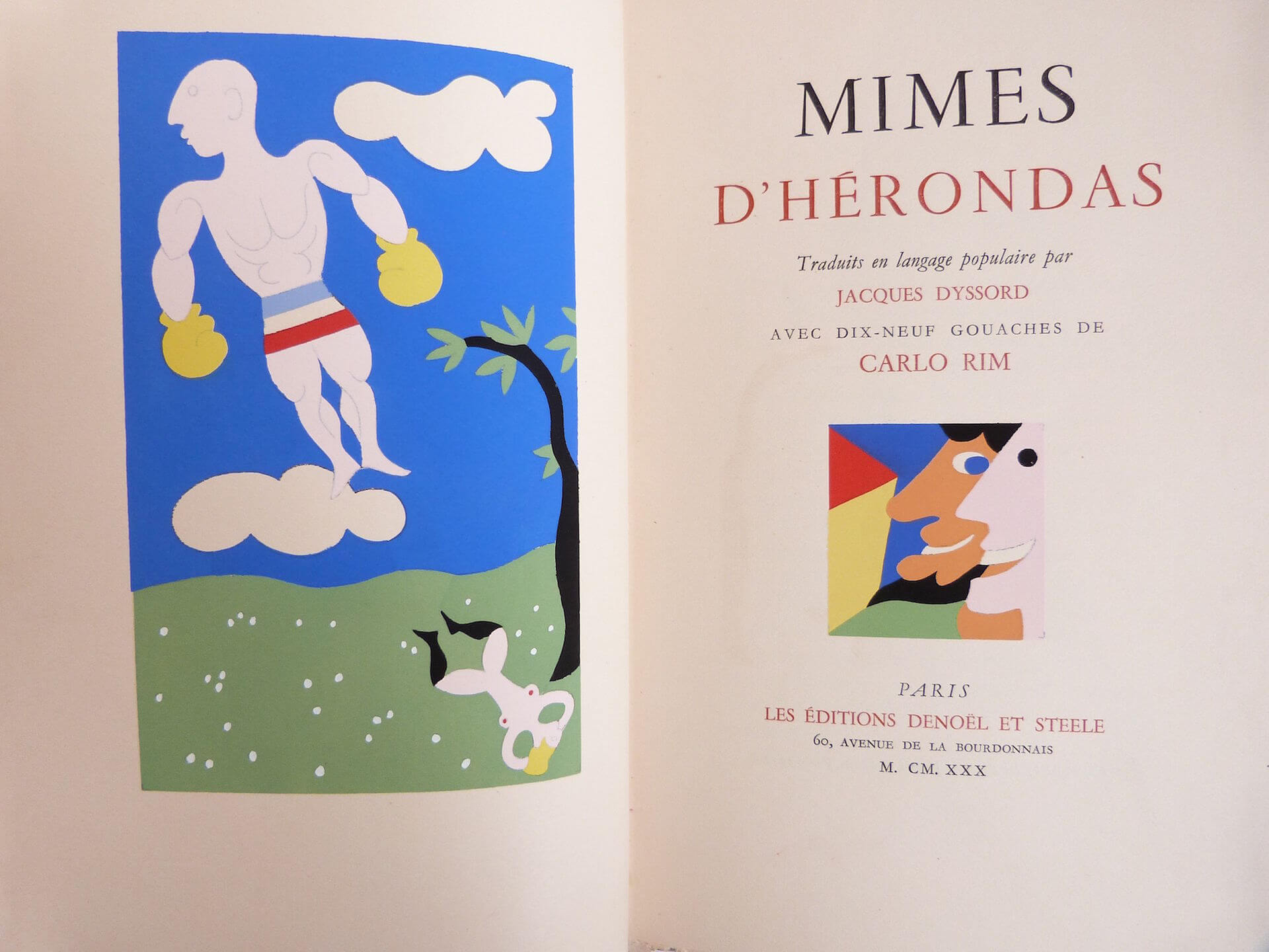 Mimes d'Hérondas