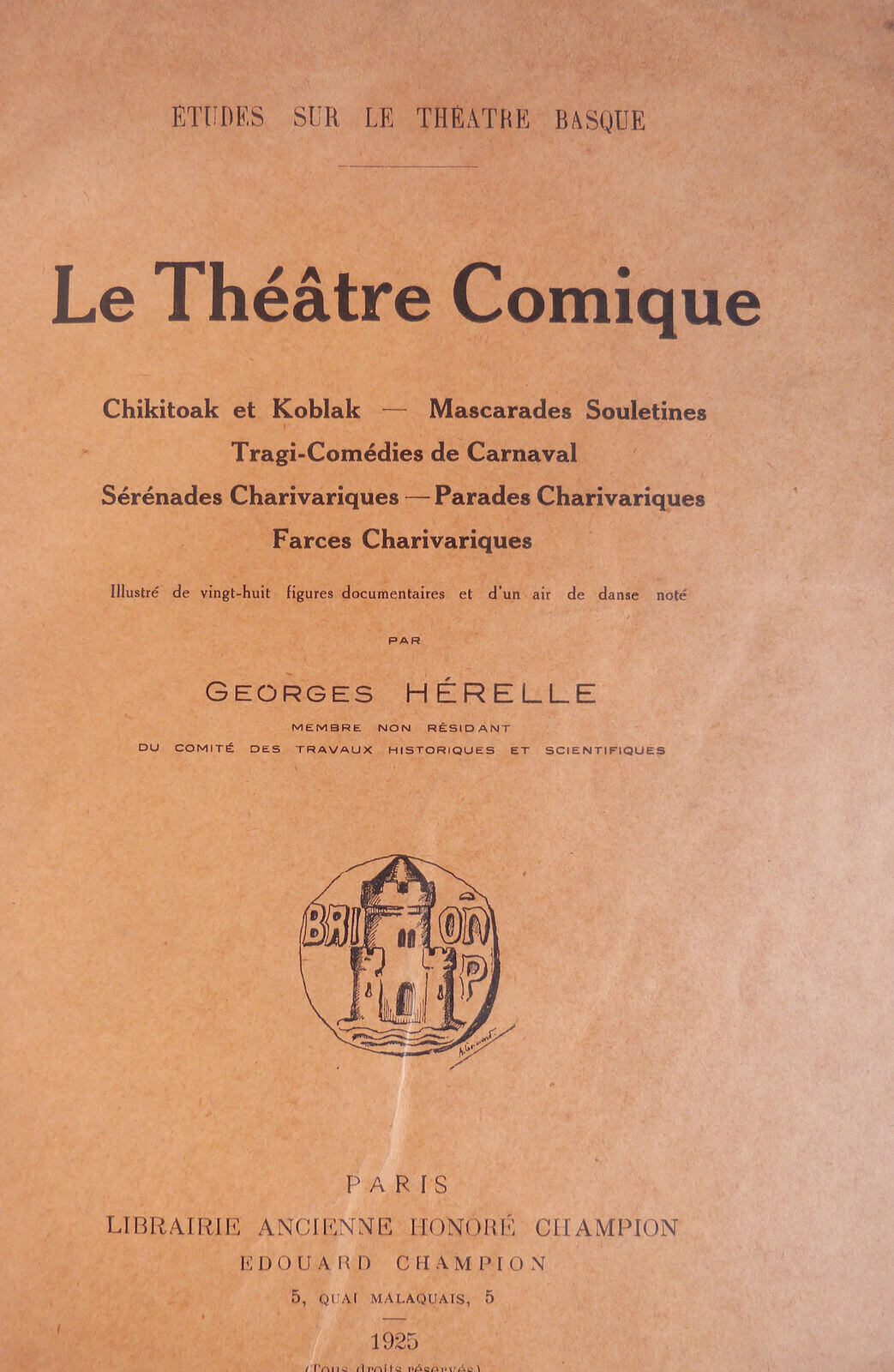 Le théâtre comique.