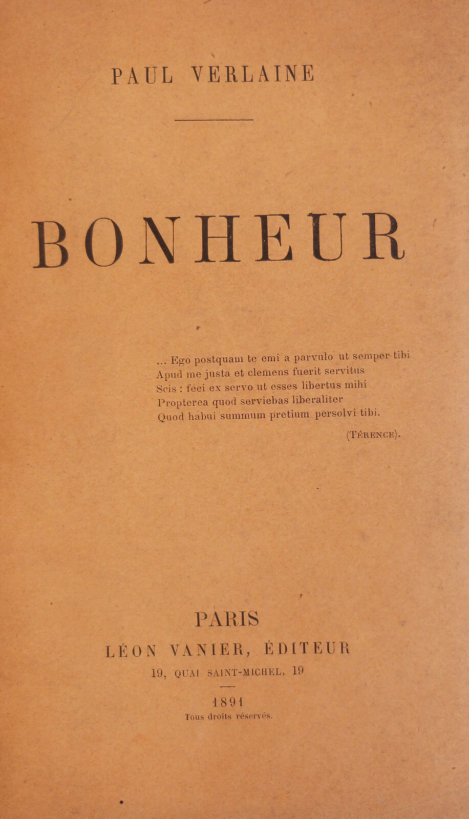 Bonheur