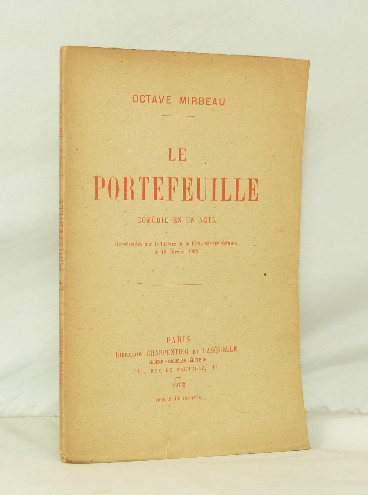 Le portefeuille.