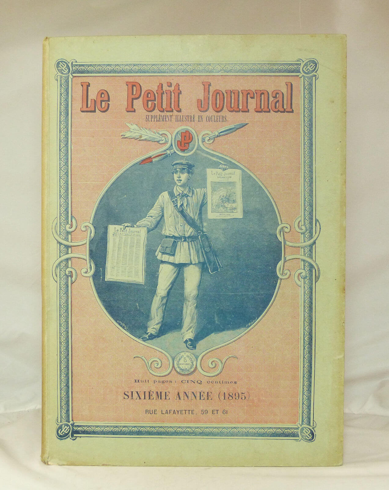 LE PETIT JOURNAL supplément illustré 1895. Du n° 216 au n° 267. 6eme année.