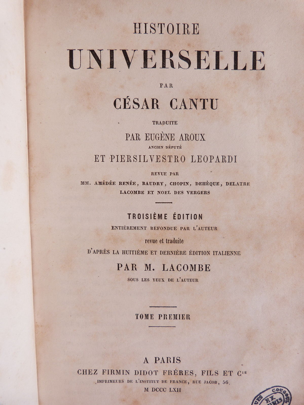 Histoire universelle