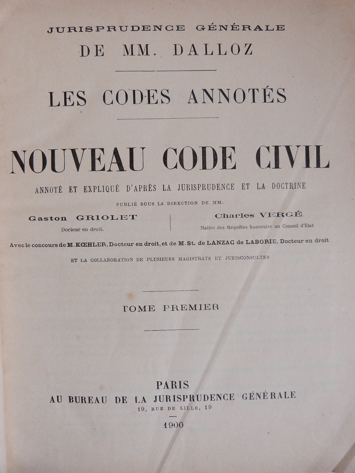 Nouveau code civil