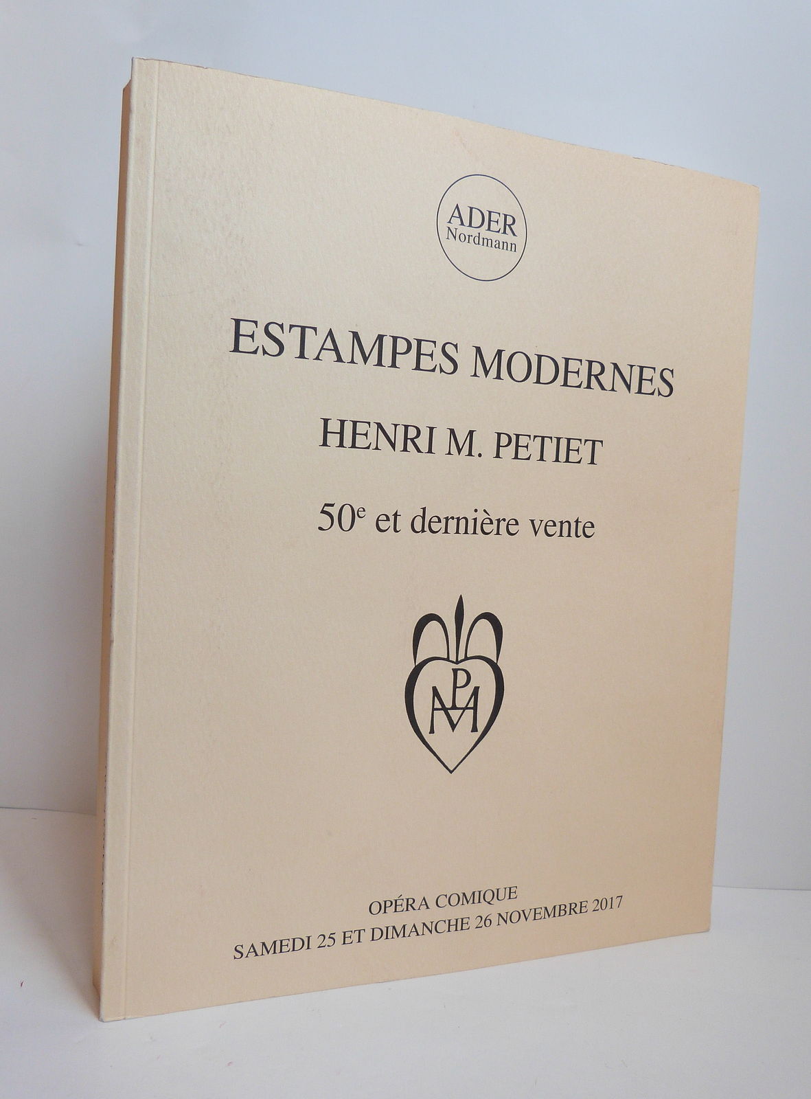 Estampes modernes Henri M. Petiet. 50e et dernière vente. 