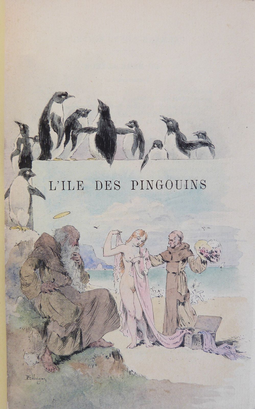 L'île des pingouins