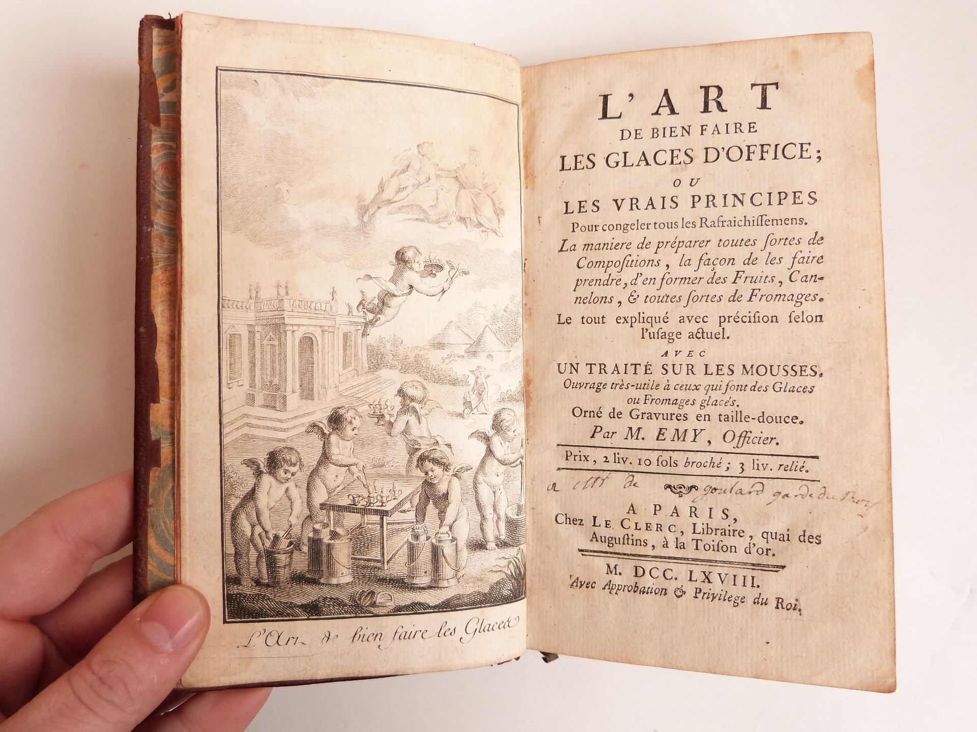 L'art de bien faire les glaces d'office ou les vrais principes pour congeler tous les rafraichissemens. 