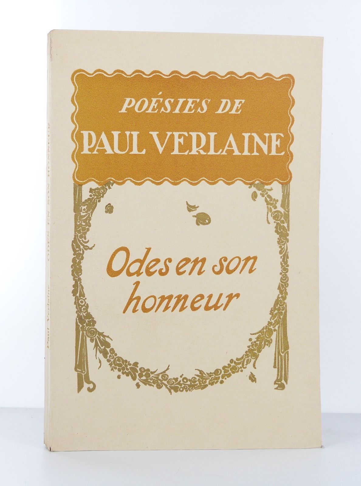 Poésies de Paul Verlaine. Odes en son honneur.