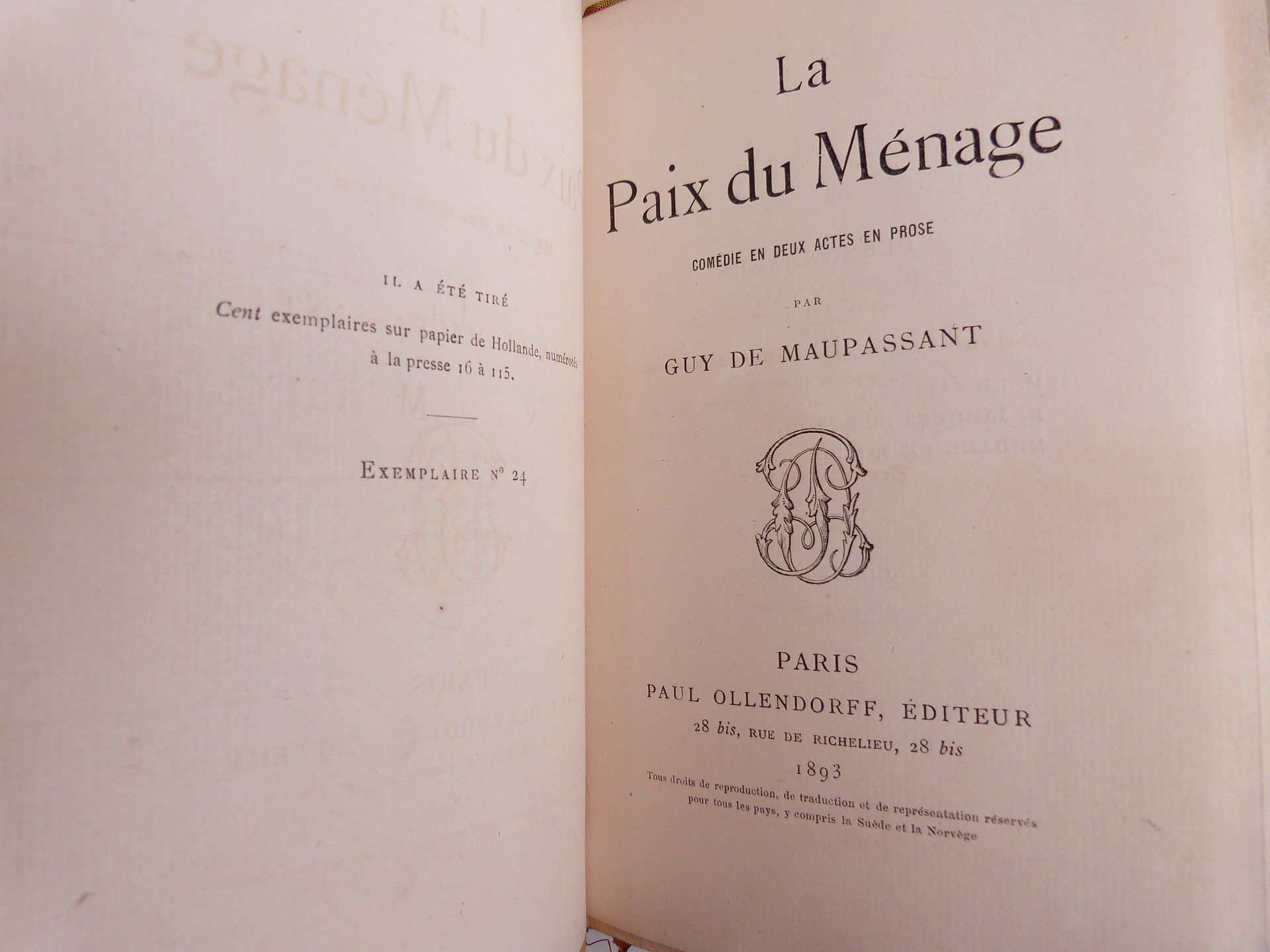 La paix du ménage