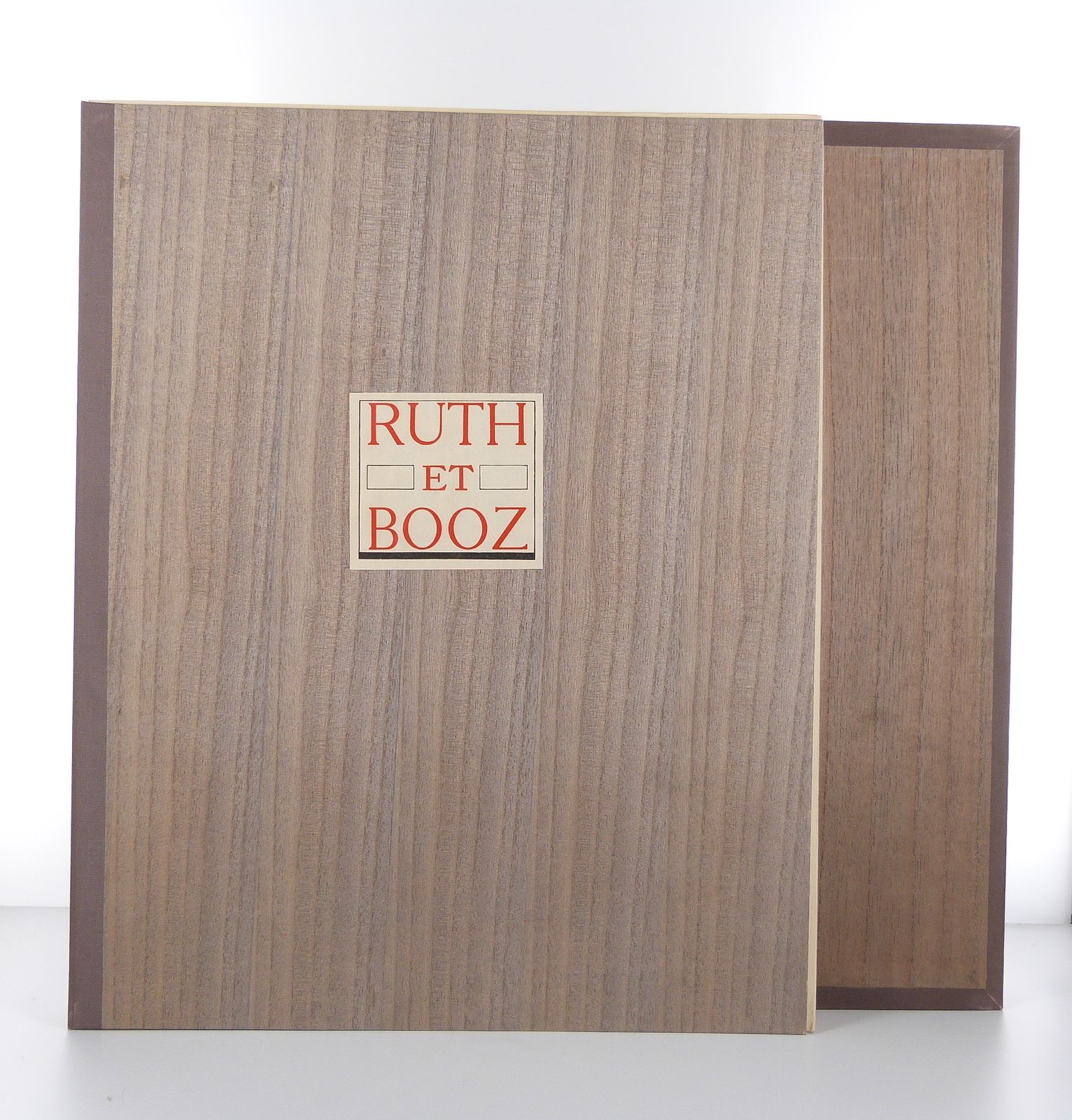 Ruth et Booz. Traduction littérale des textes sémitiques.