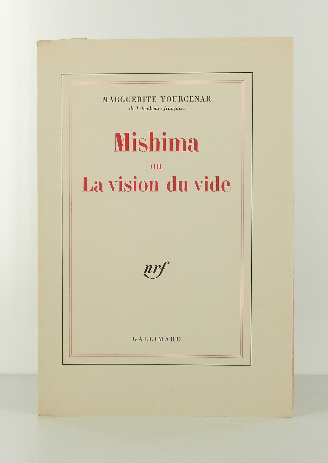 Mishima ou la vision du vide