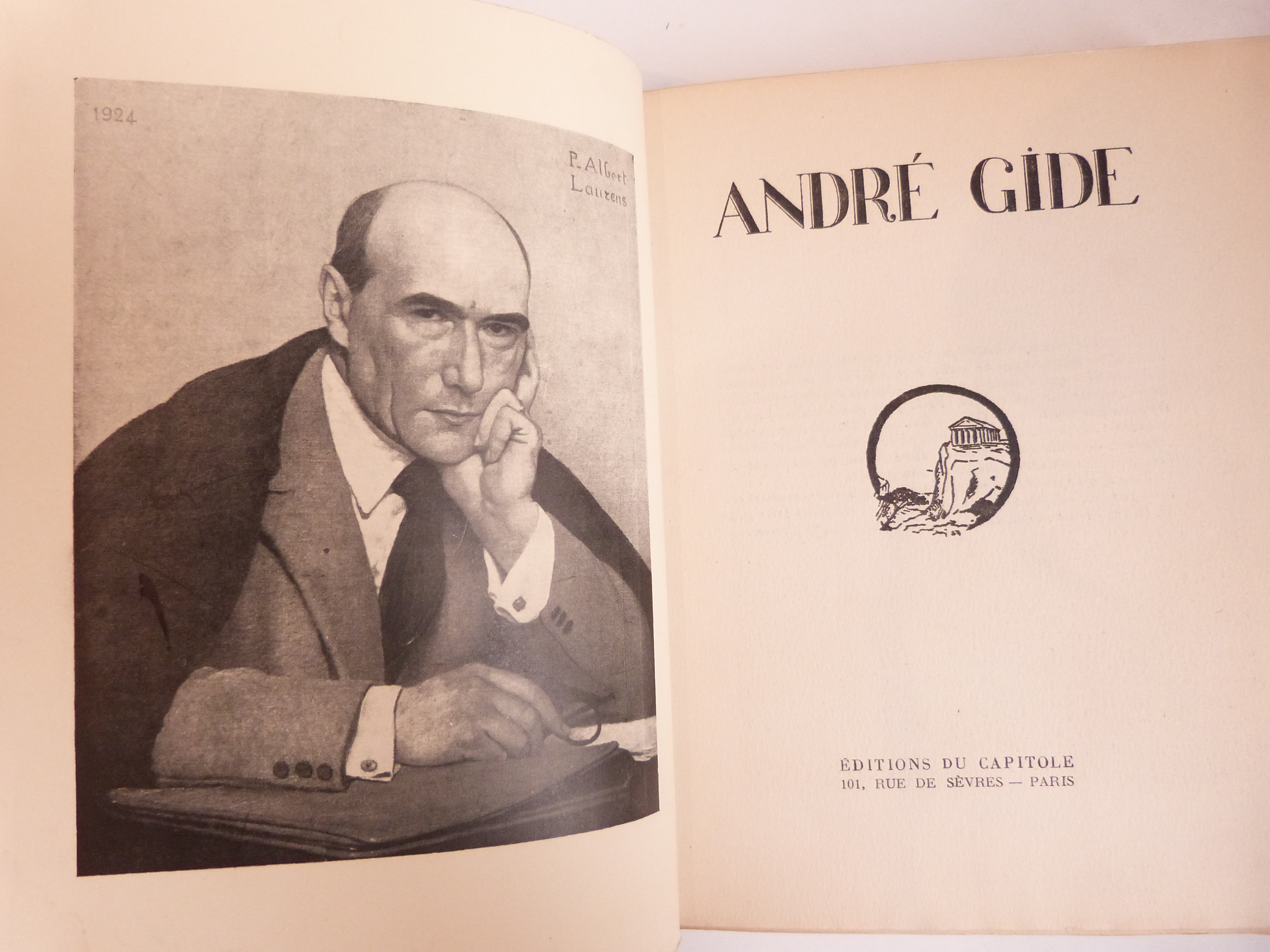 Les Contemporains. André Gide.