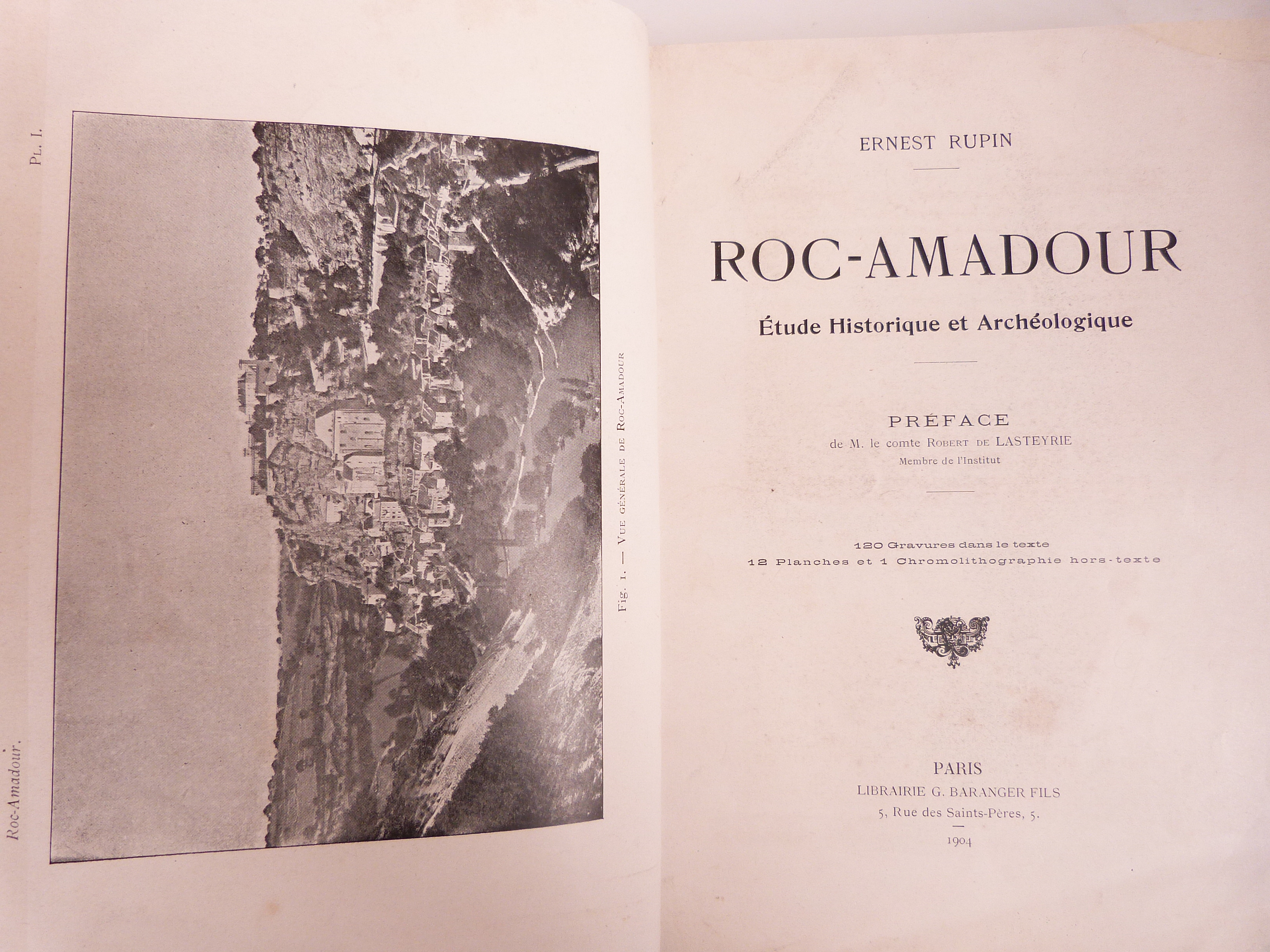 Roc-Amadour, étude historique et archéologique