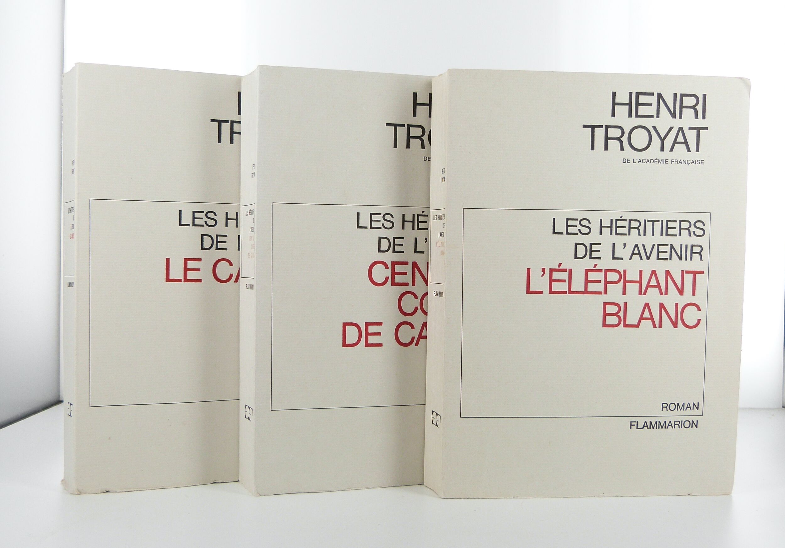 Les héritiers de l'avenir: Le cahier - Cent un coups de canon - L'éléphant blanc. 3 Tomes.