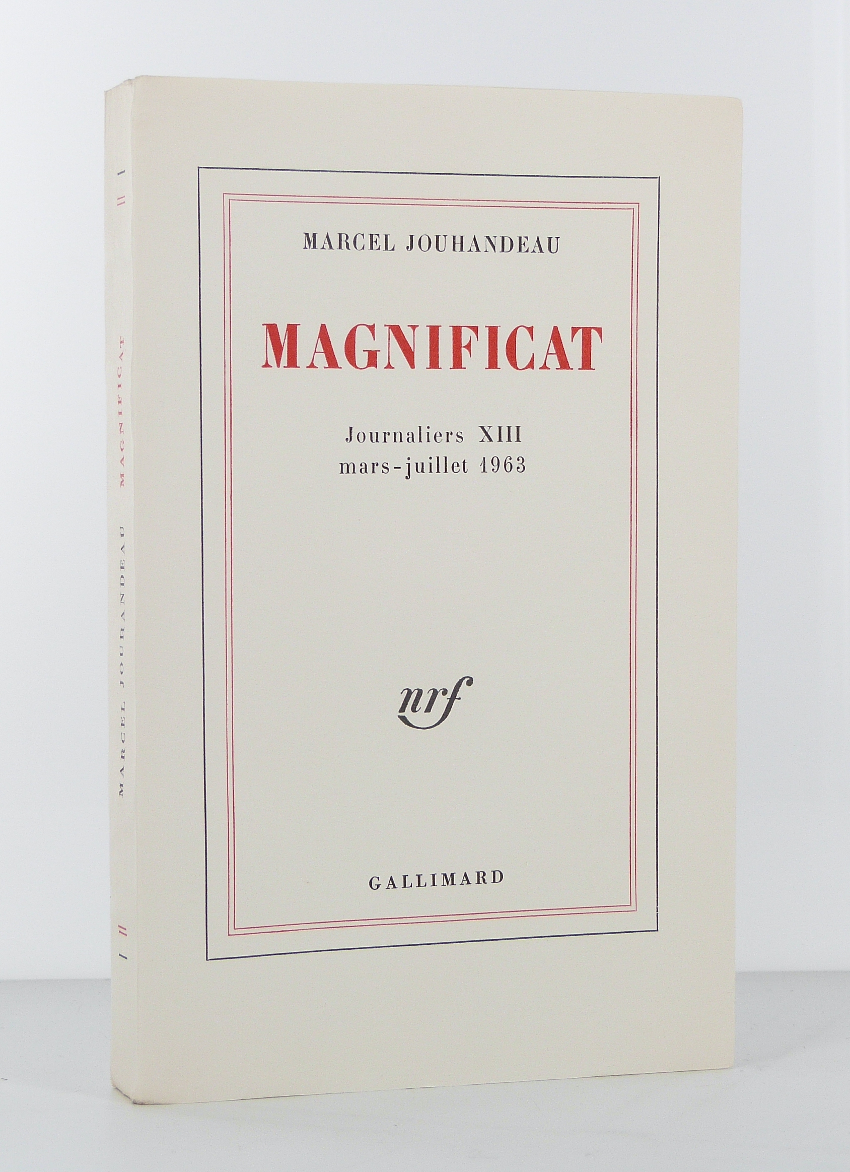 Magnificat. Journaliers XIII, mars-juillet 1963.