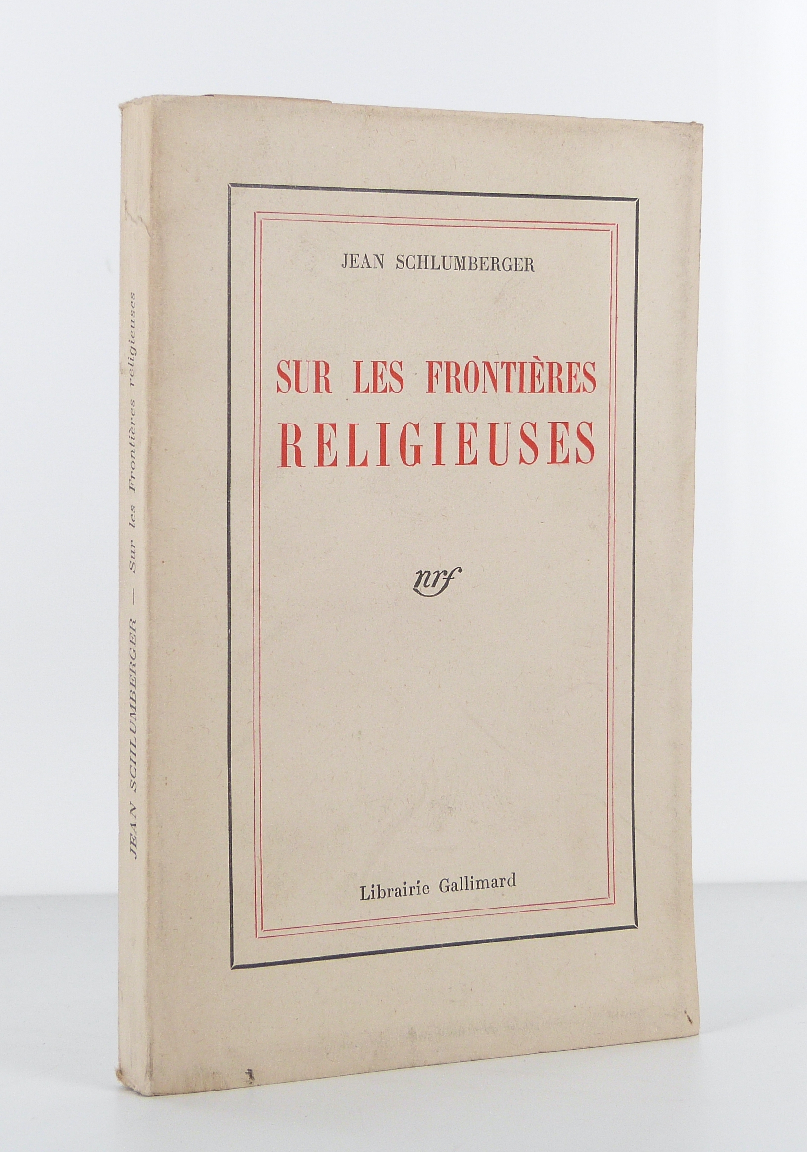 Sur les frontières religieuses