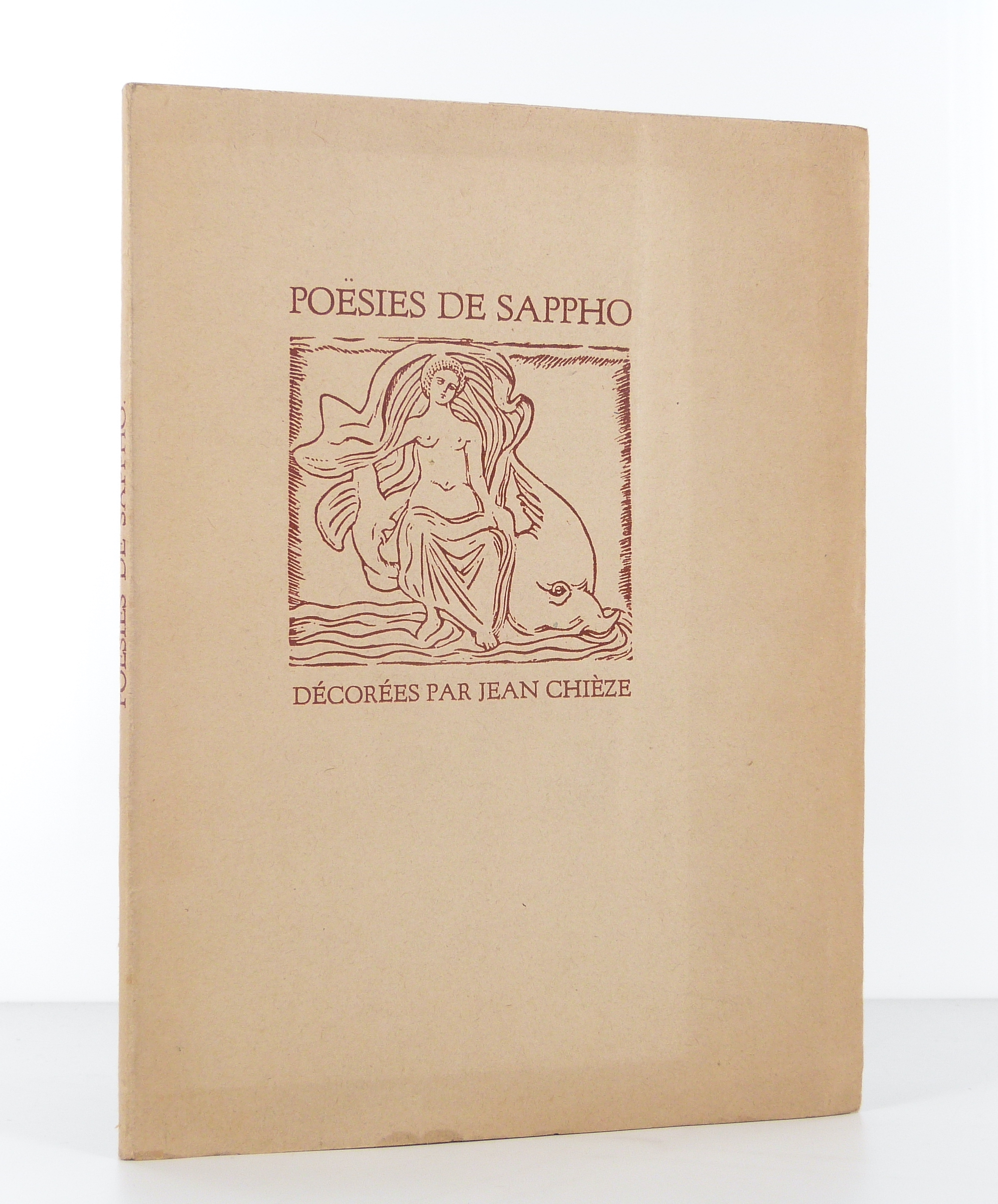 Les Poésies de Sappho de Lesbos décorées par Jean Chièze.
