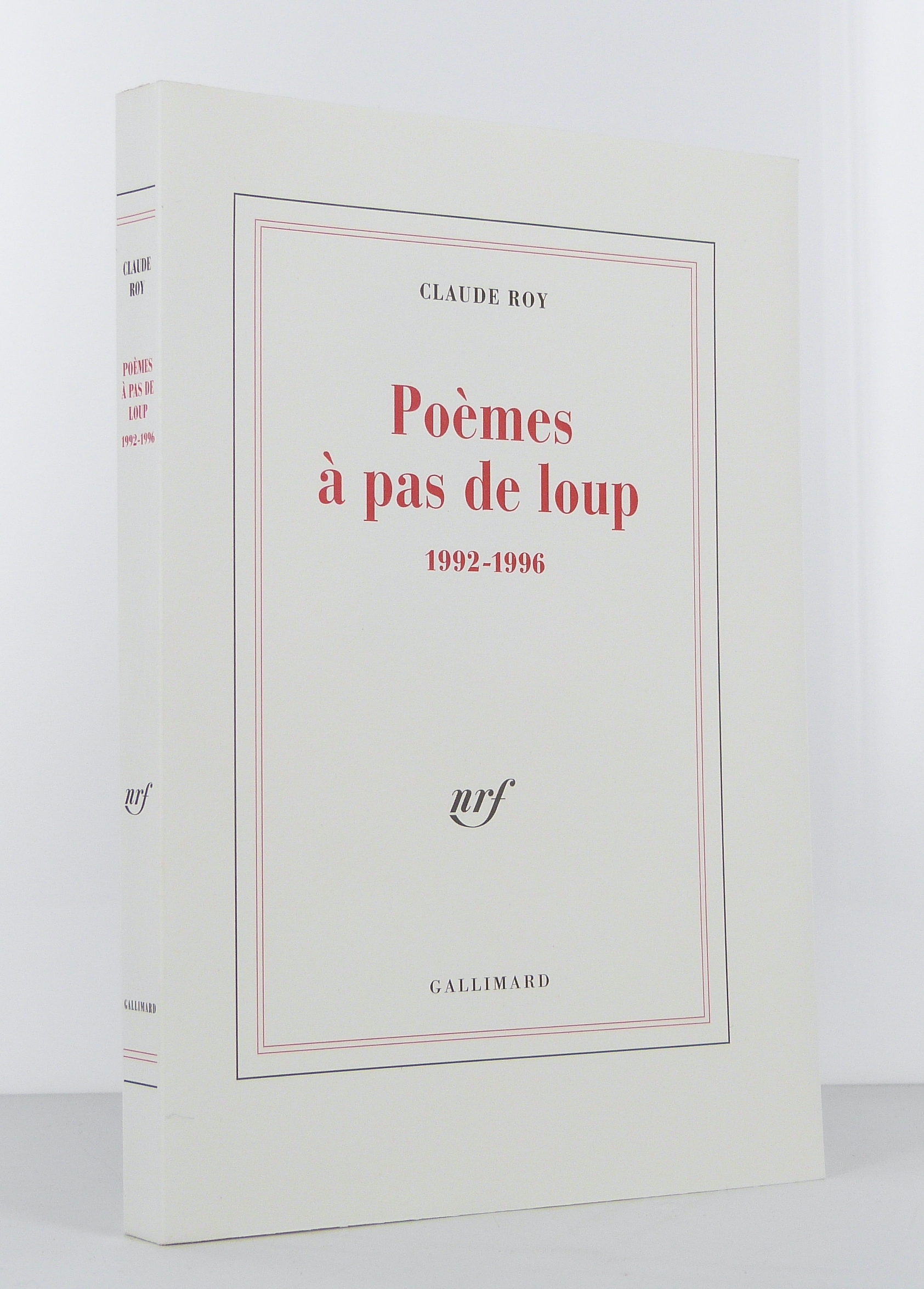 Poèmes à pas de loup (1992-1996)