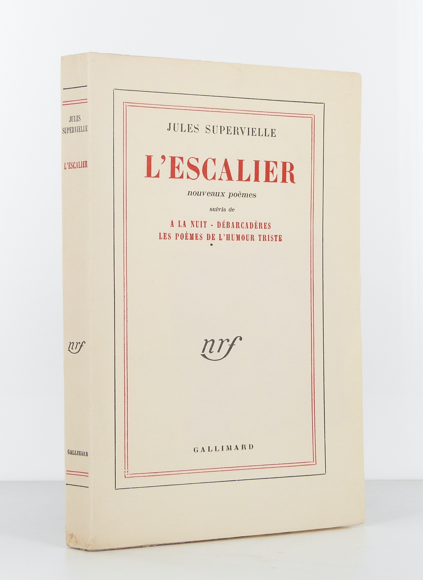 L'escalier, nouveaux poèmes.