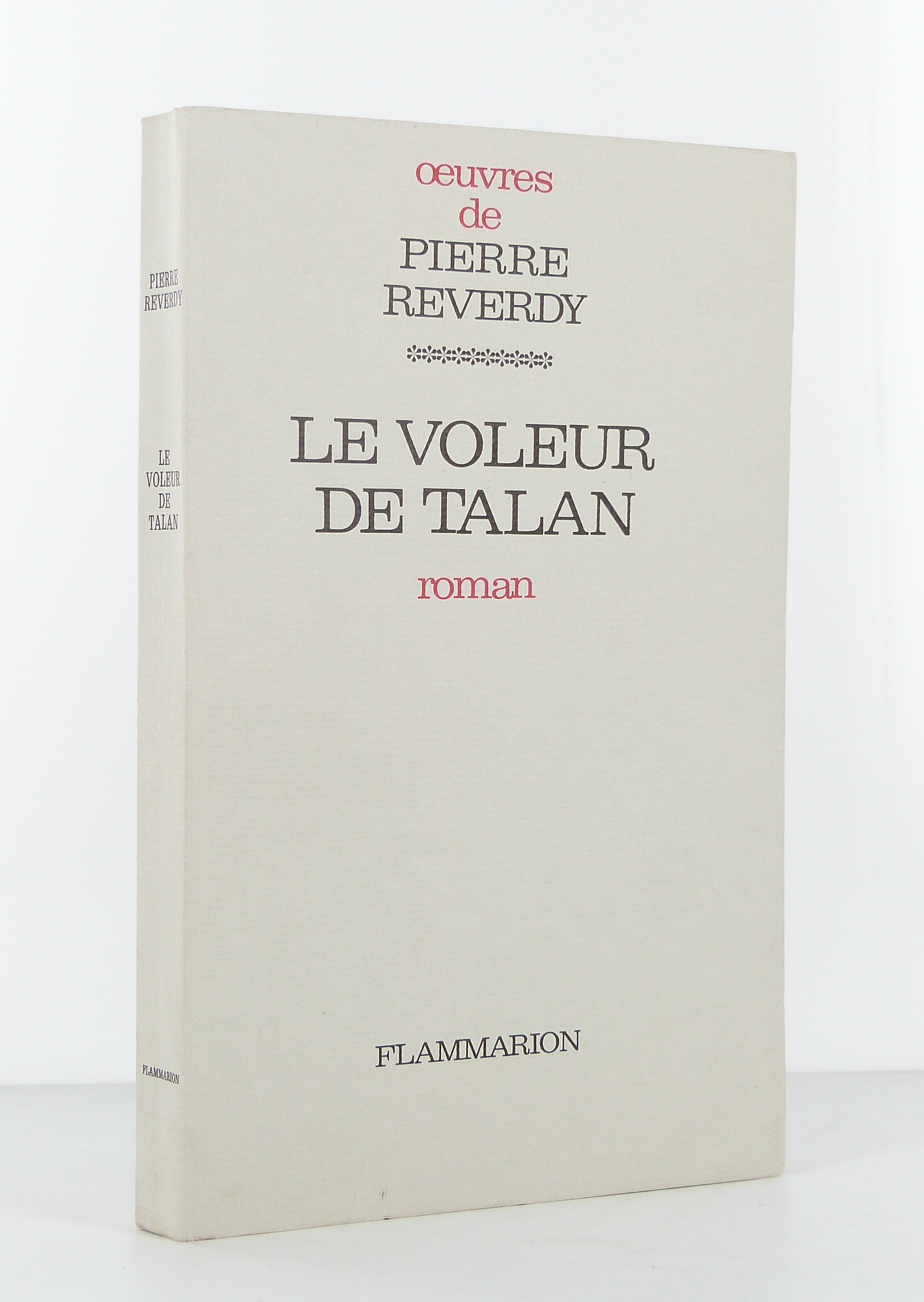 Le voleur de Talan. Roman. 