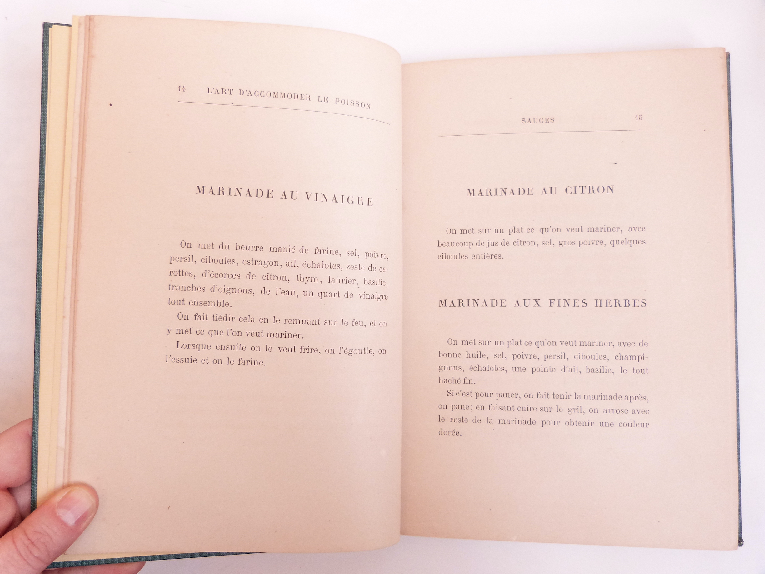 L'Art d'accommoder le poisson selon les principes de Vatel et des grands officiers de bouche.