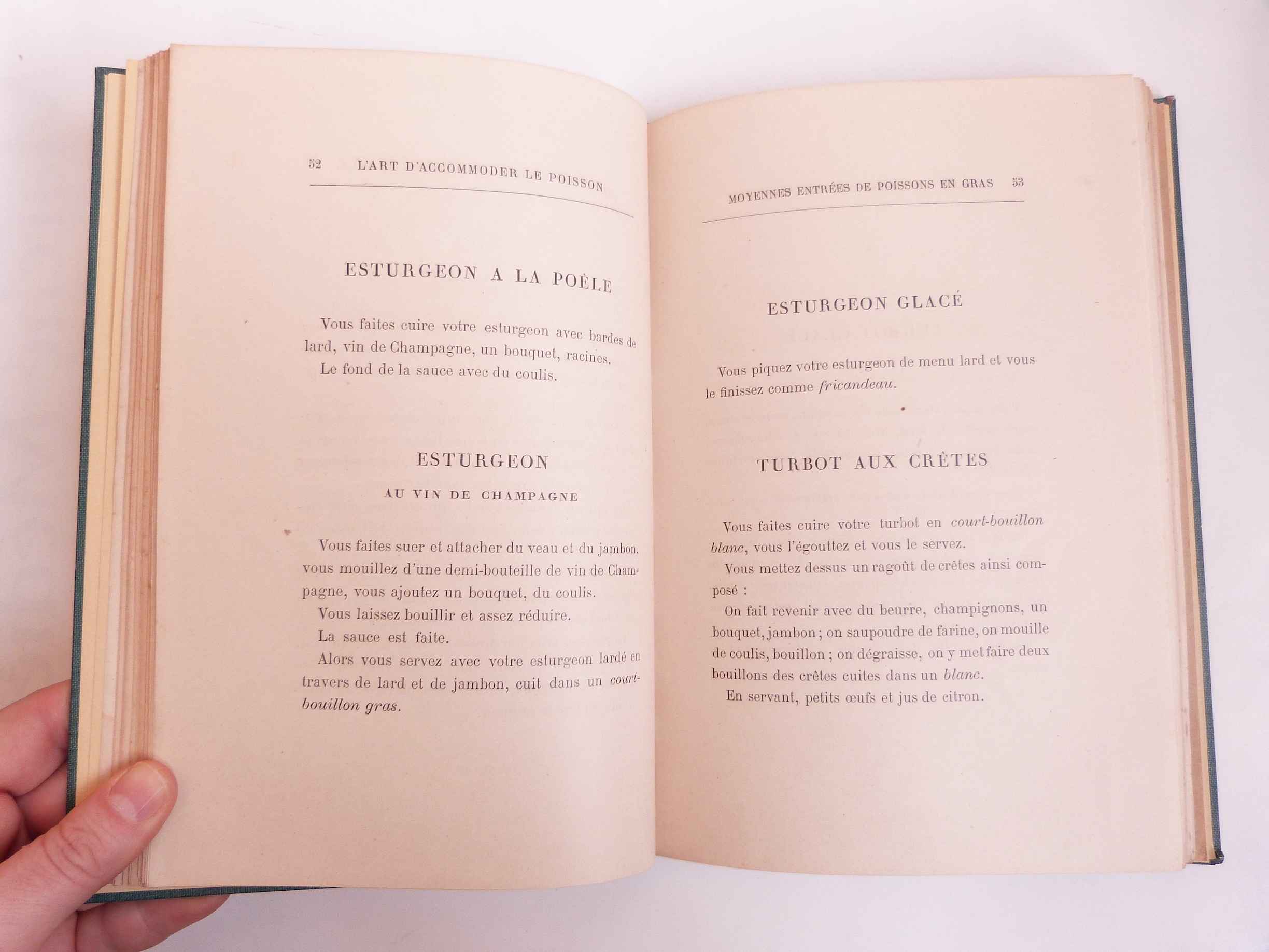 L'Art d'accommoder le poisson selon les principes de Vatel et des grands officiers de bouche.