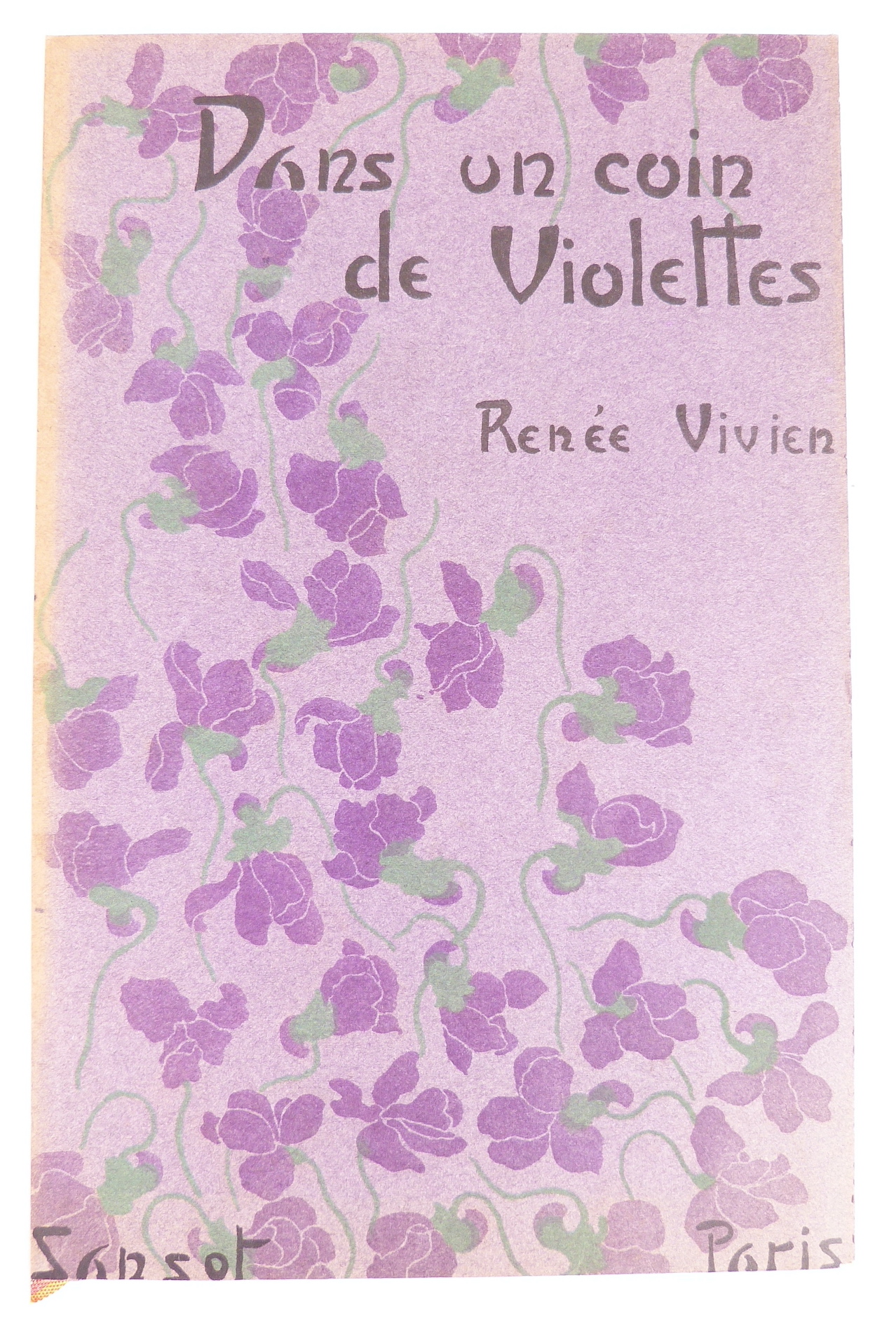 Dans un coin de violettes