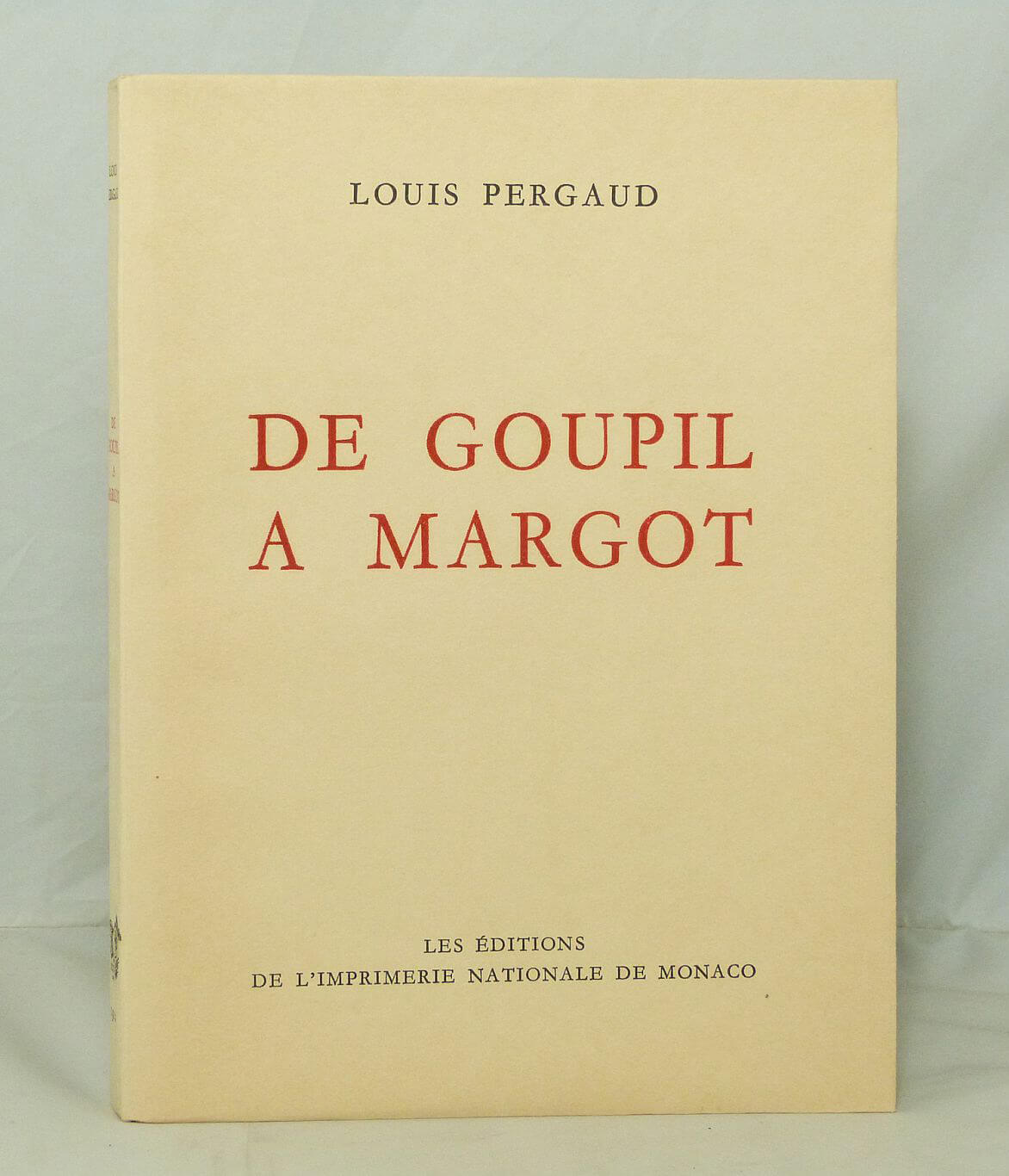 De Goupil à Margot, 