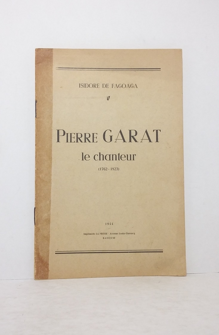 Pierre Garat le chanteur (1762-1823)