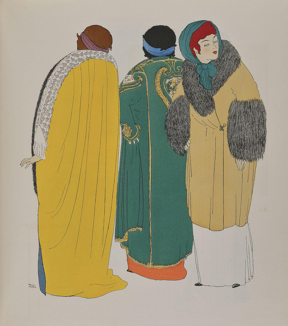  Les Robes de Paul Poiret racontées par Paul Iribe.