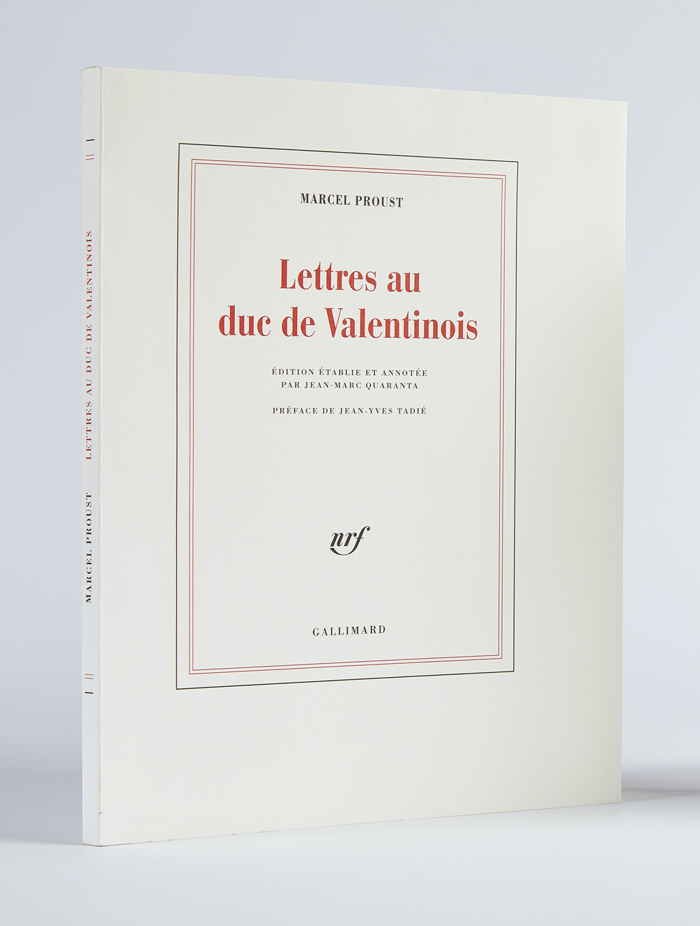 Lettres au duc de Valentinois