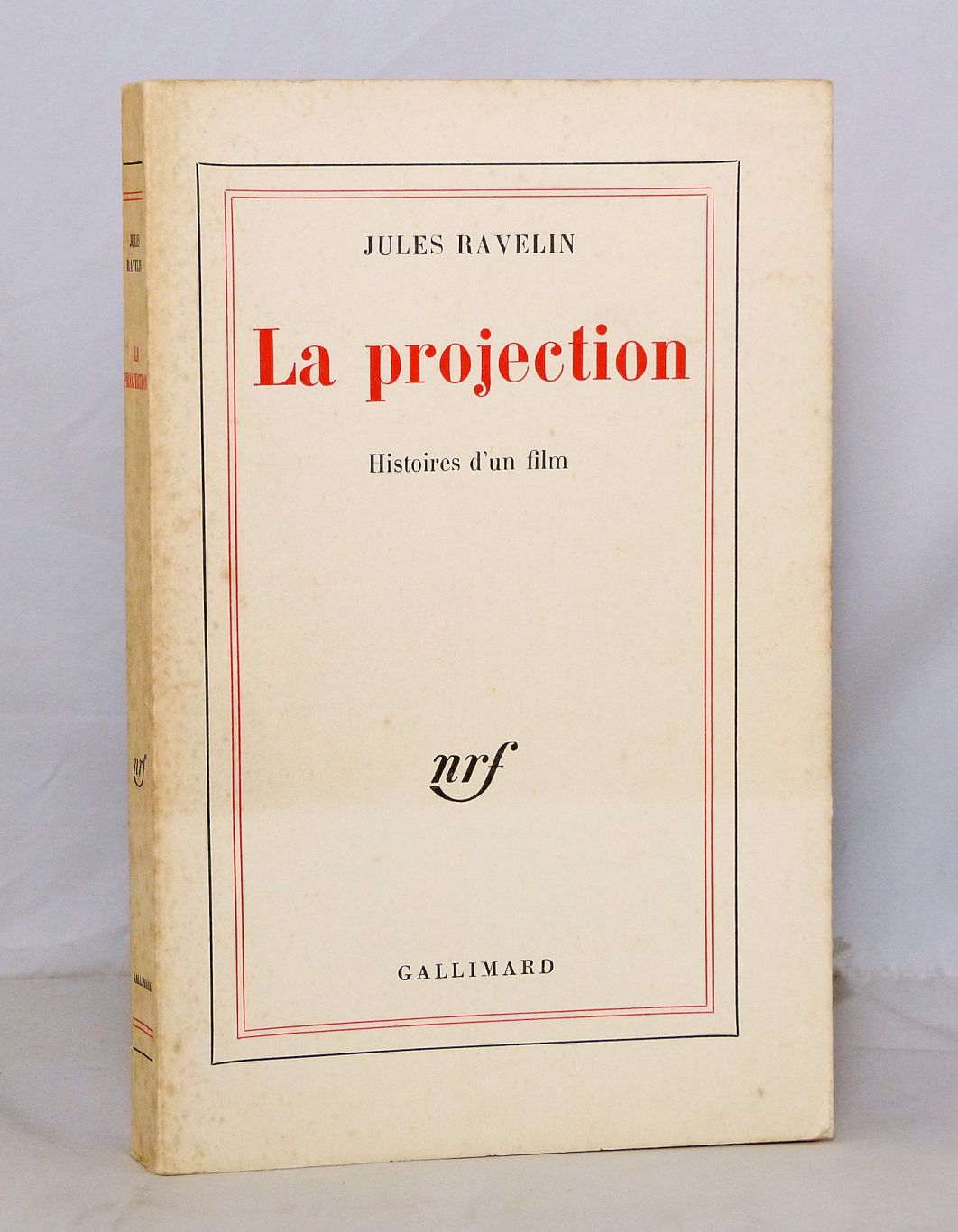 RAVELIN (Jules) - La projection. - 1966