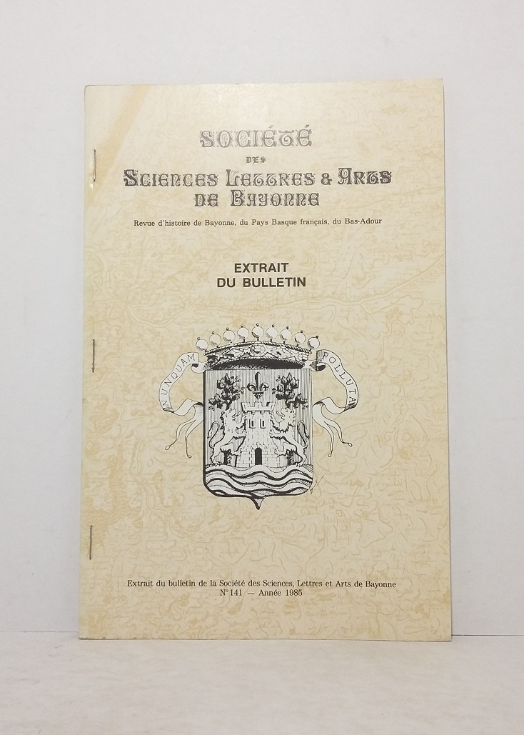 Revue d'Histoire de Bayonne du Pays Basque et du Bas-Adour