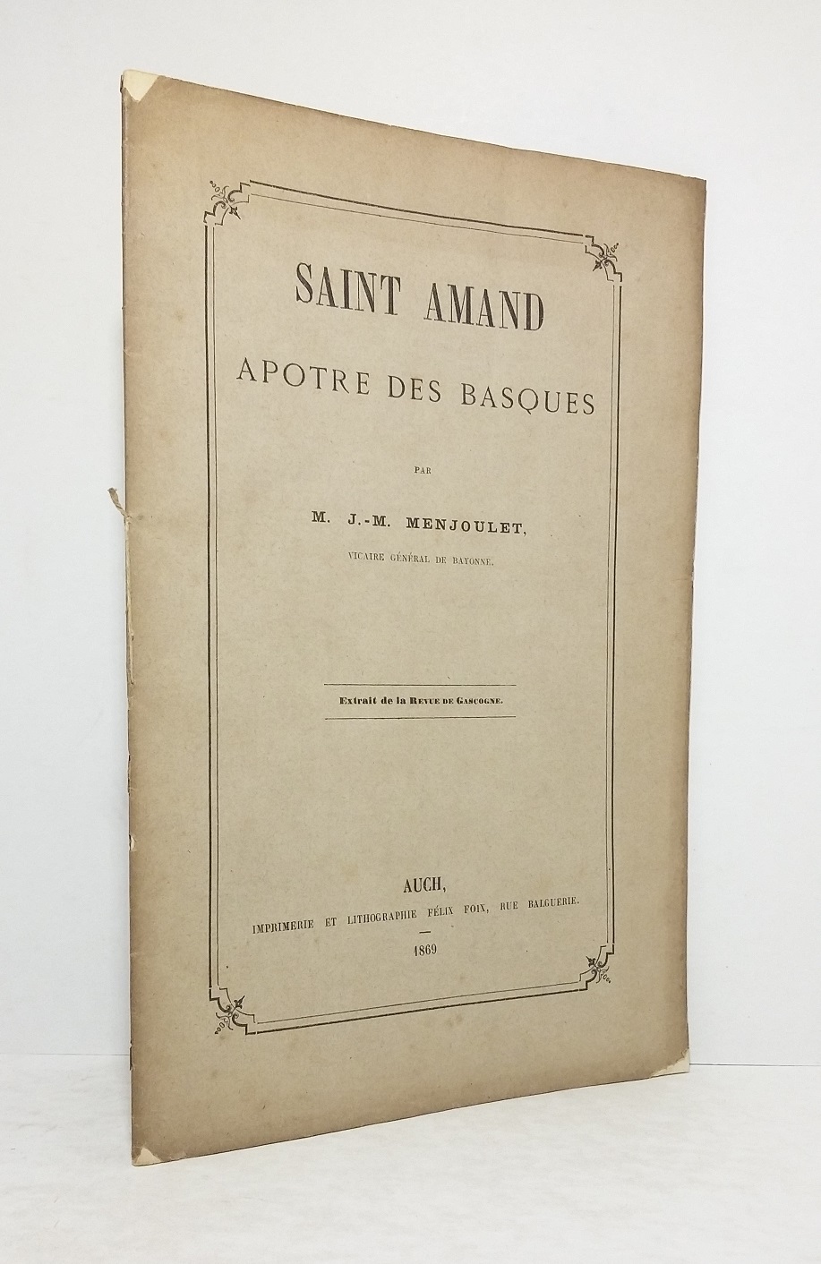 Saint-Amand apôtre des Basques