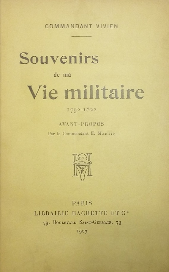 Souvenirs de ma vie militaire (1792-1822)