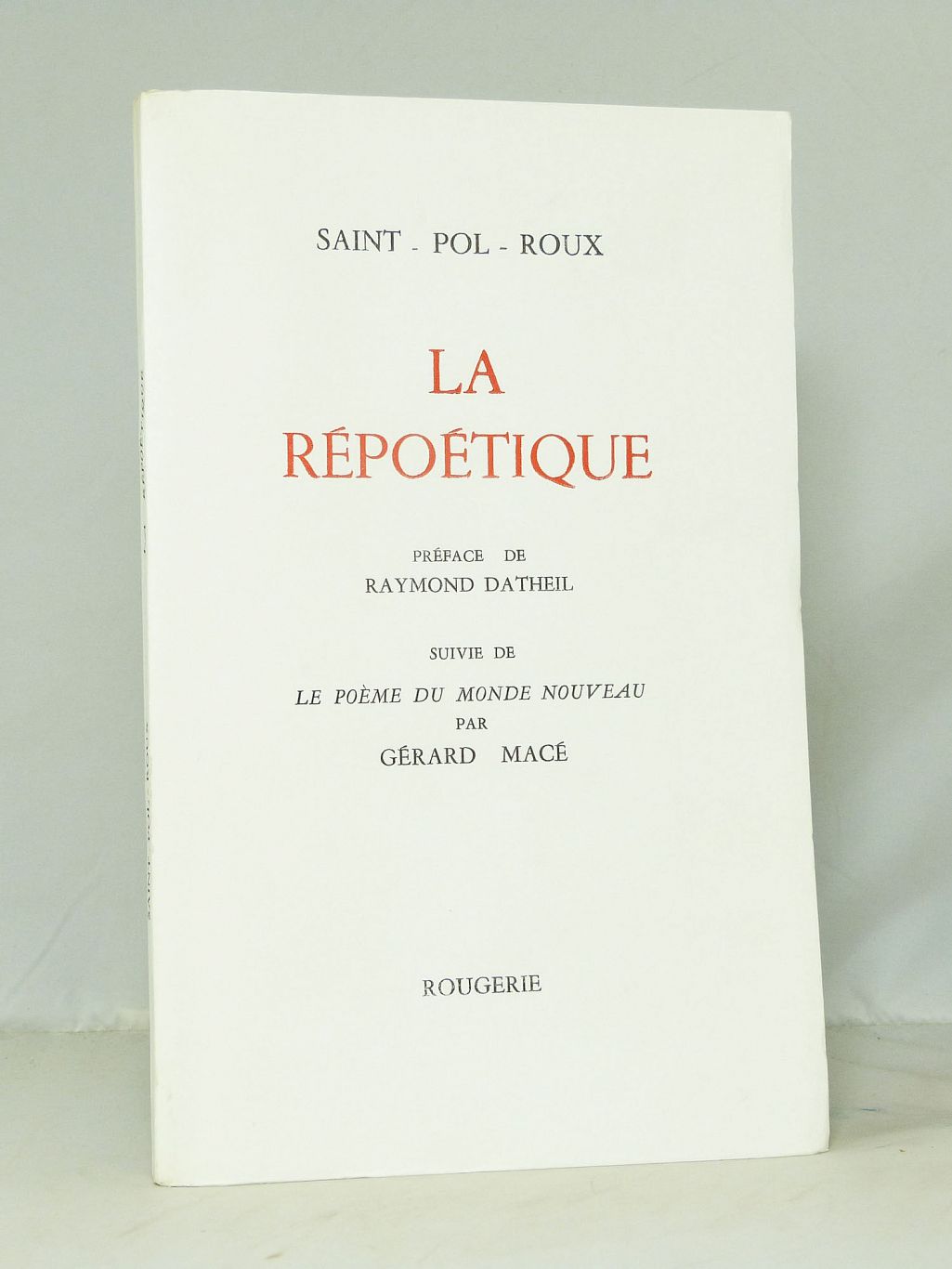 La répoétique.