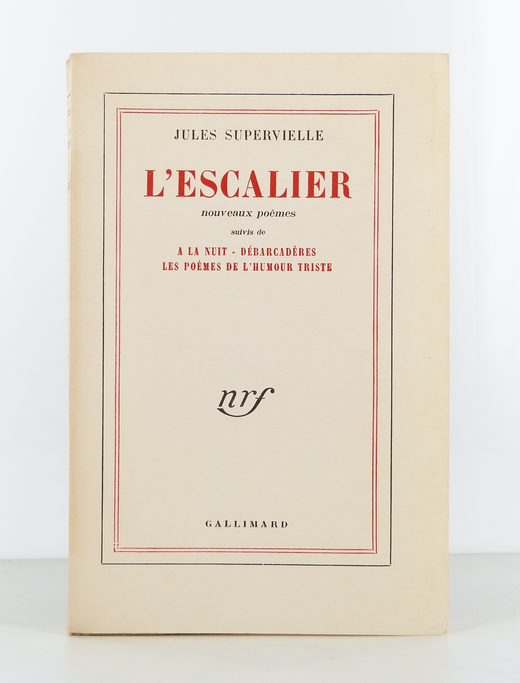 L'escalier, nouveaux poèmes.