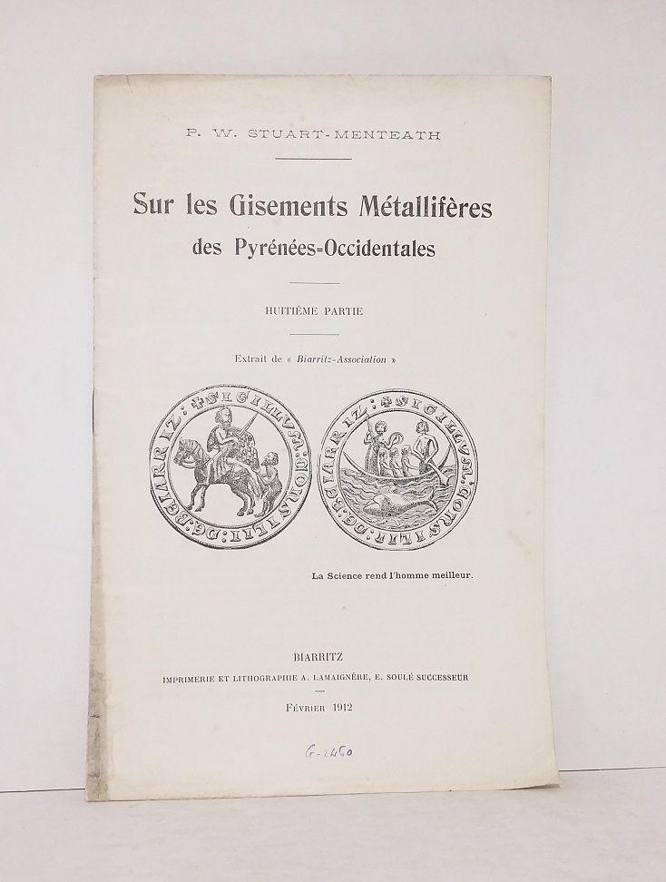 Sur les gisements métallifères des Pyrénées-Occidentales - Huitième partie