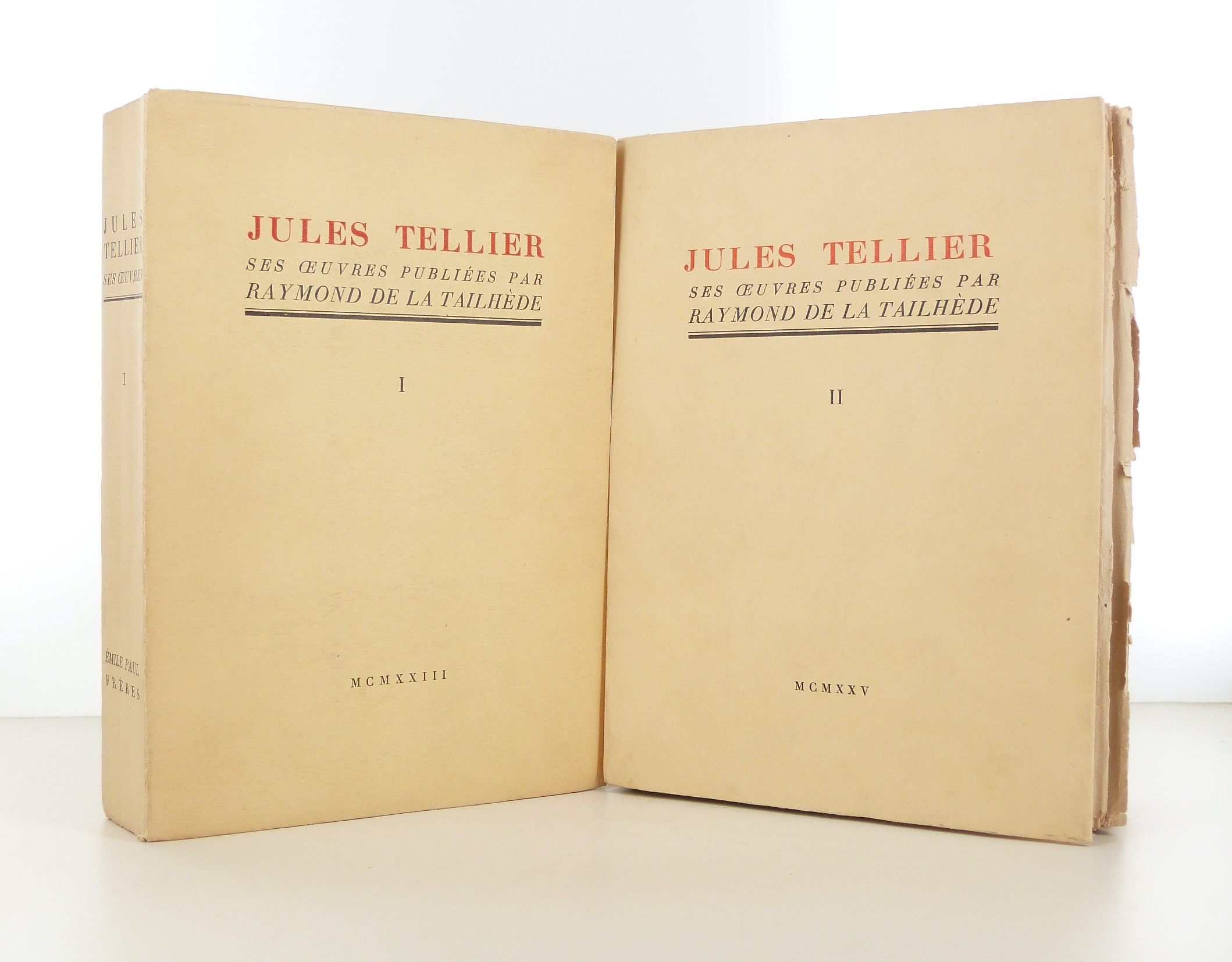 Jules Tellier - Oeuvres