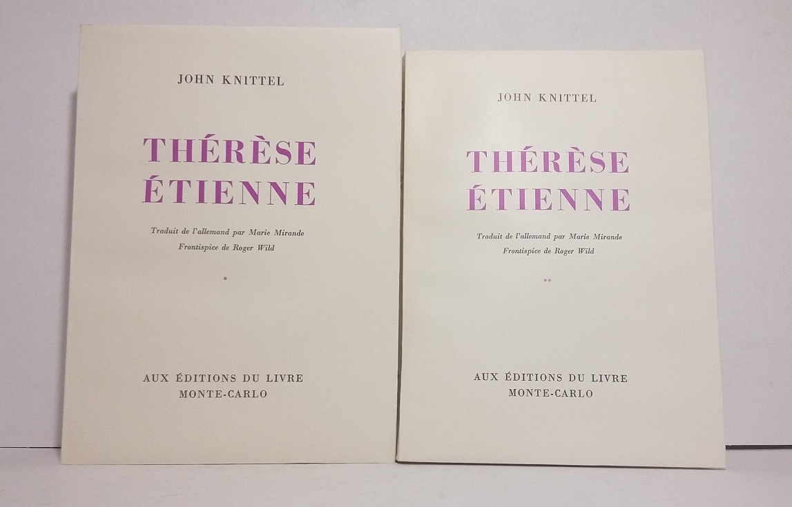 Thérèse Étienne - Tomes 1 et 2