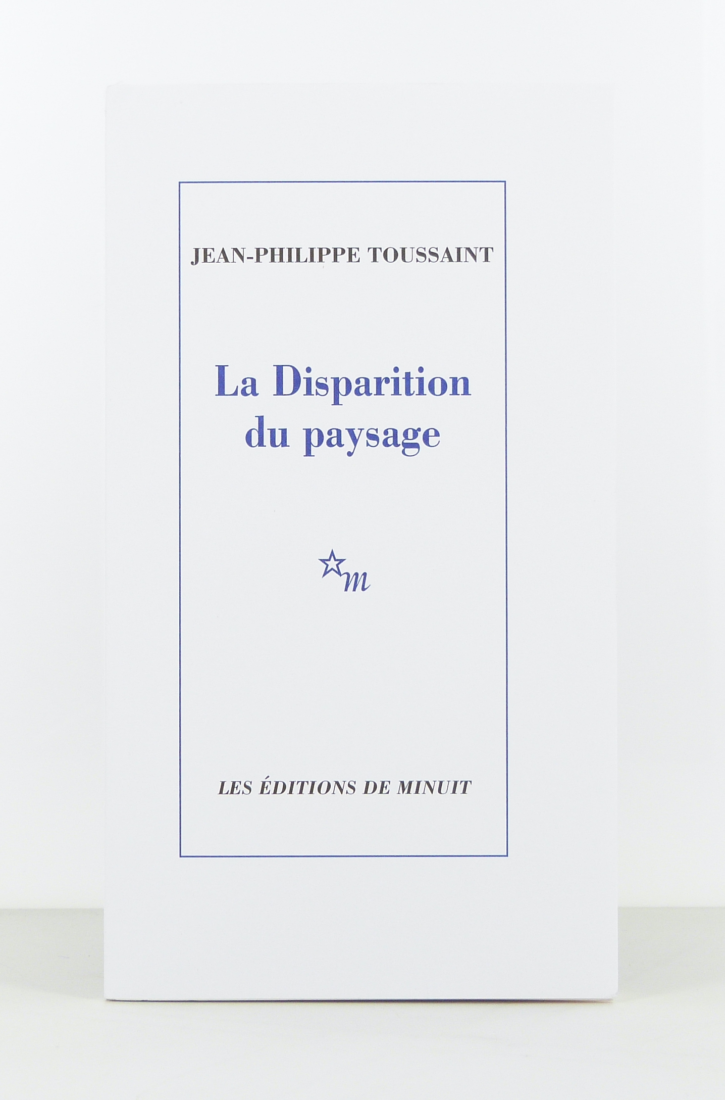 La Disparition du paysage